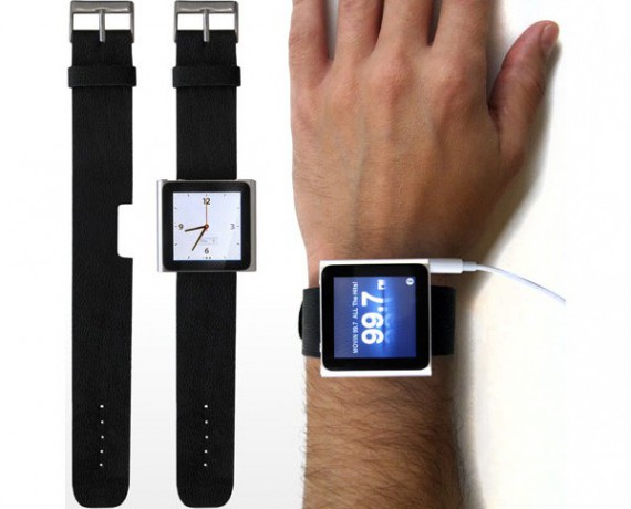 Era cosa de tiempo: venden correa para convertir un iPod Nano en un reloj