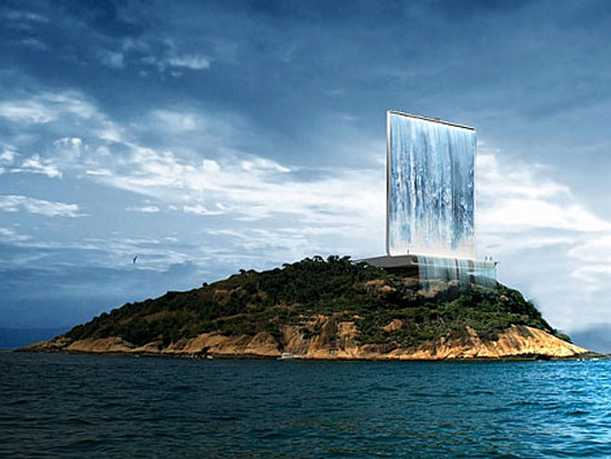 Solar City Tower: La cascada verde para los Juegos Olmpicos de 2016