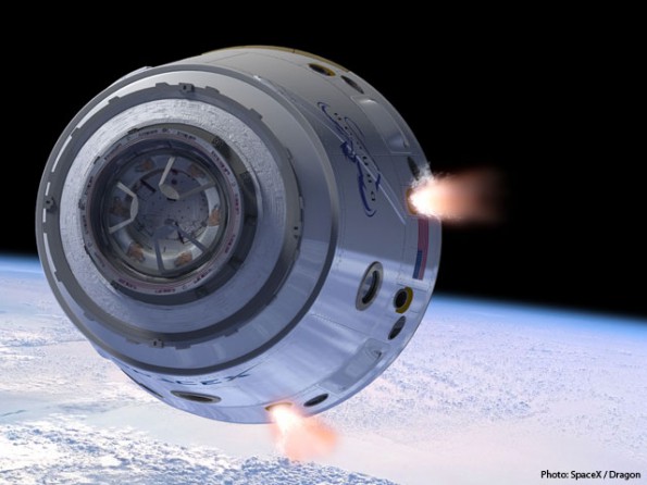 SpaceX asegura que su cpsula Dragon puede transportar astronautas a la ISS