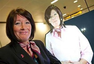 Aeropuerto britnico presenta hologramas para atender al pblico