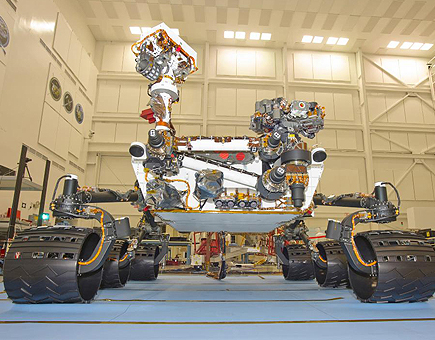 El nuevo explorador de Marte de la NASA llega a su lugar de lanzamiento